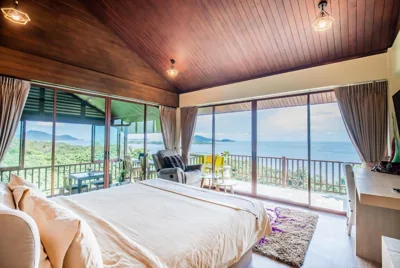 King Suite mit Meerblick — Bell Seaside Luxury Villa